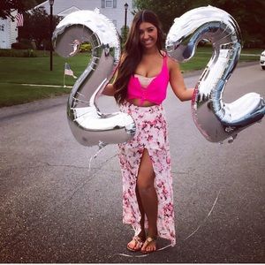 Guess Floral Maxi Skirt